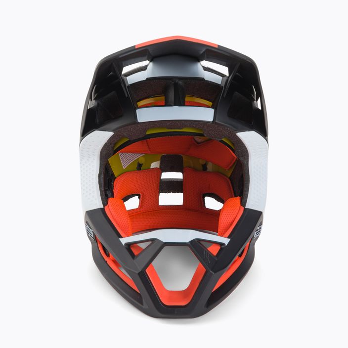 Fox Racing Proframe Blocked bike helmet black-orange 29398 3