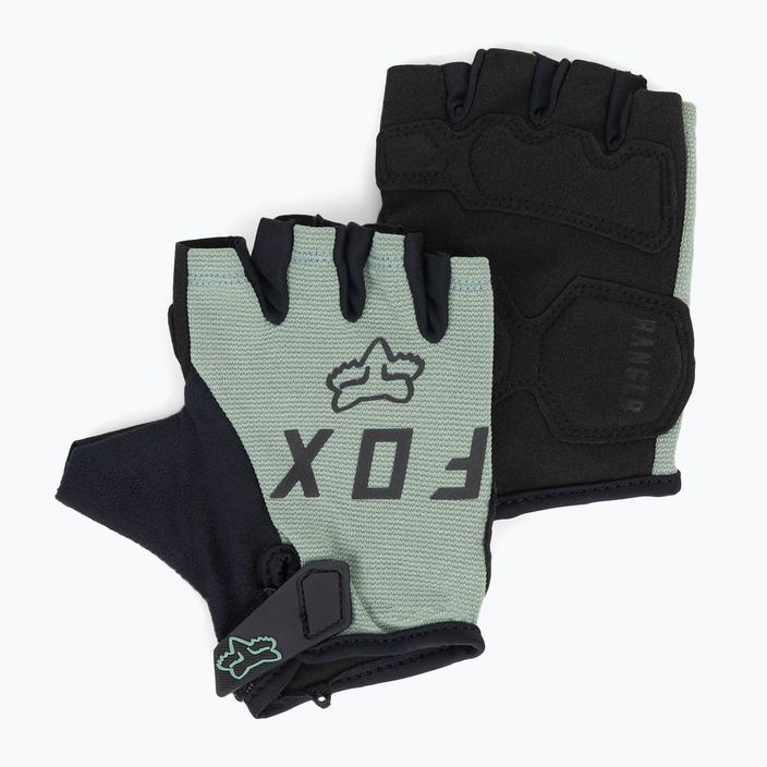 Women's cycling gloves Fox Racing Ranger Gel Short black-green 27386