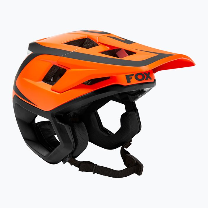 Fox Racing Dropframe Pro Dvide bike helmet orange and black 29396_824 8