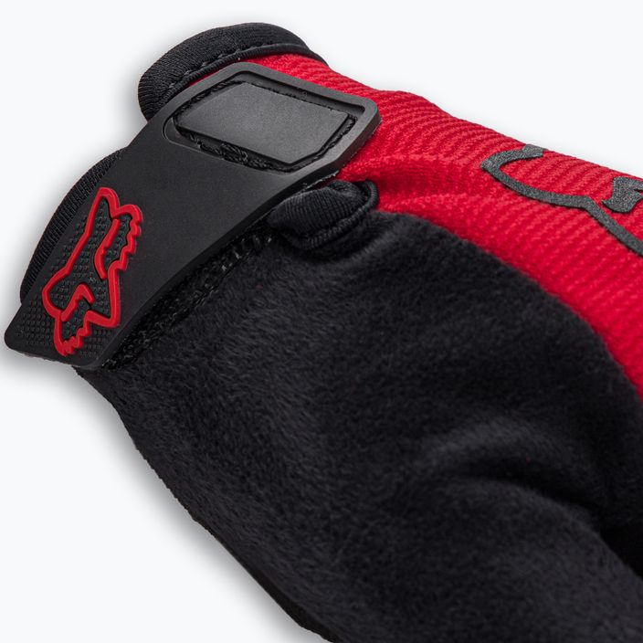 Fox Racing Ranger children's cycling gloves black/red 27389 4
