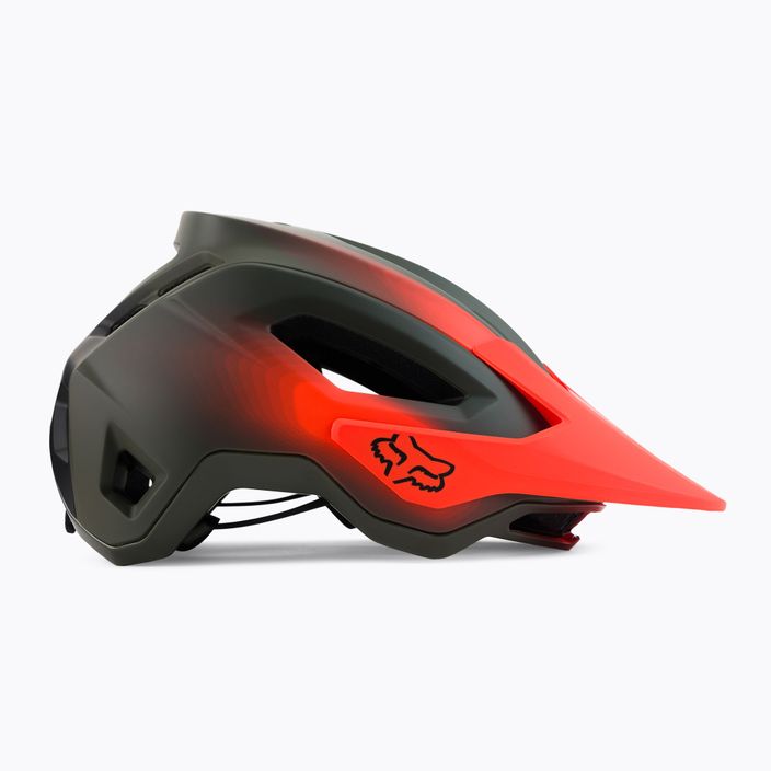 Fox Racing Speedframe Pro Fade green-orange bike helmet 29463_099_L 3