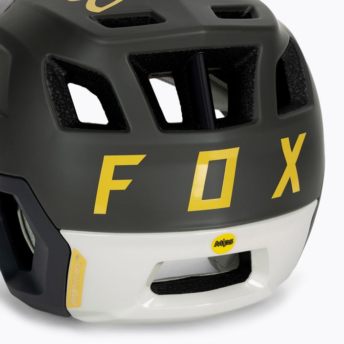 Fox Racing Dropframe Pro bike helmet green 26800 8