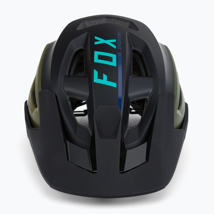 Fox Racing Speedframe Pro Blocked bike helmet black-green 29414_532 2