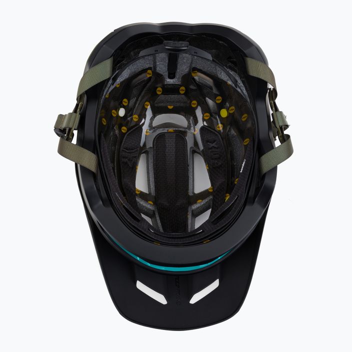 Fox Racing Speedframe Pro Blocked bike helmet black-green 29414_532 5