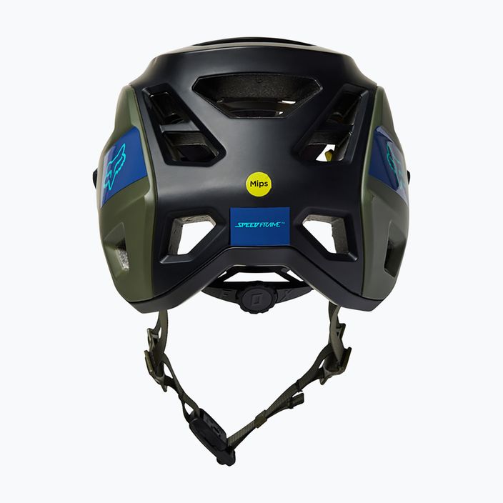 Fox Racing Speedframe Pro Blocked bike helmet black-green 29414_532 11