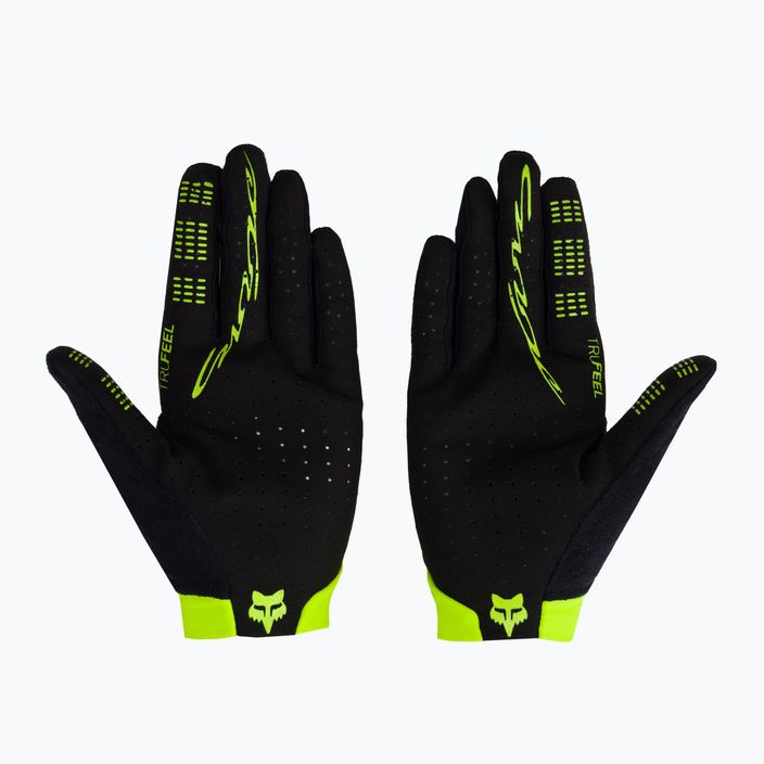 Fox Racing Flexair Lunar black/yellow cycling gloves 30088_019 2