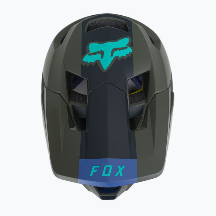 Fox Racing Proframe Blocked bike helmet green 29398_099 5