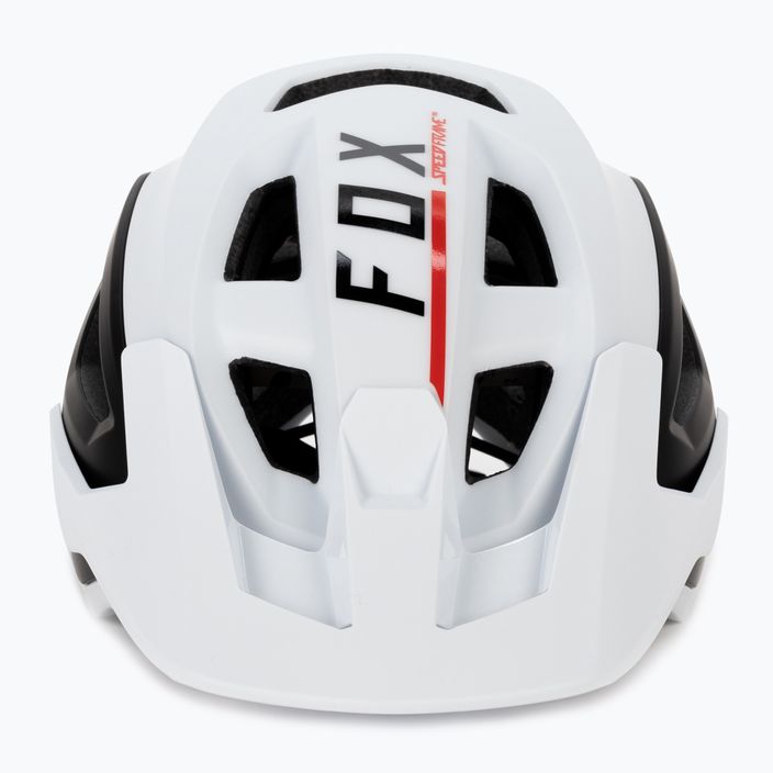 Fox Racing Speedframe Pro Blocked bike helmet black and white 29414_058 2