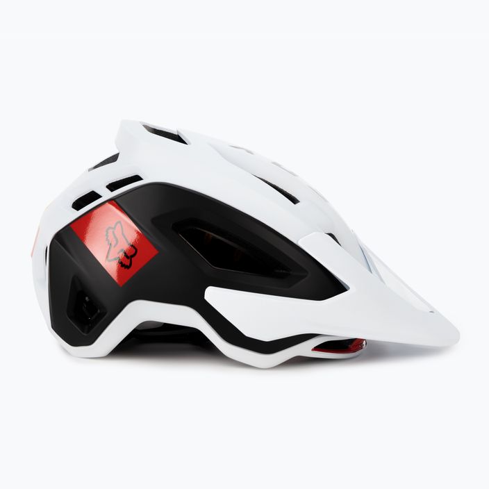Fox Racing Speedframe Pro Blocked bike helmet black and white 29414_058 3