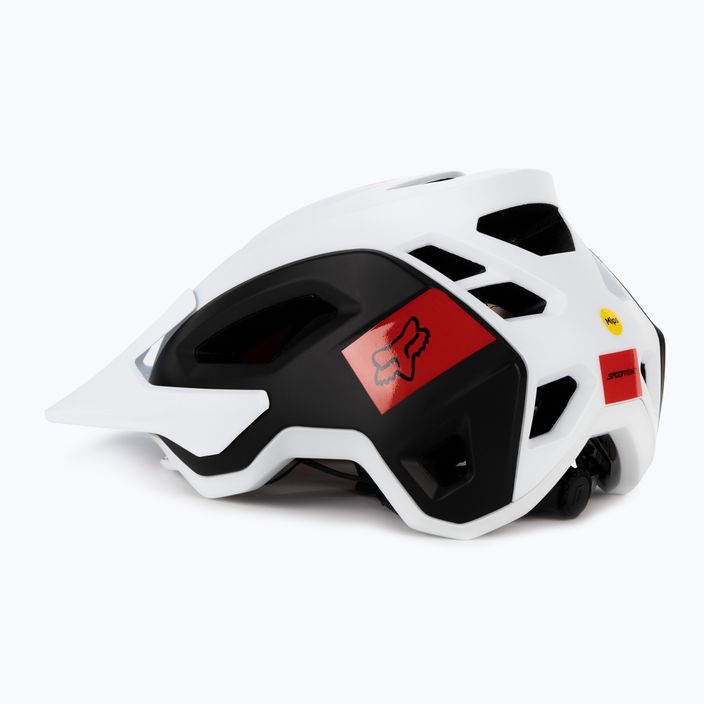 Fox Racing Speedframe Pro Blocked bike helmet black and white 29414_058 4