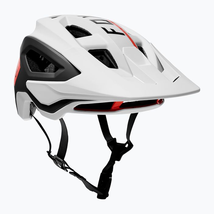 Fox Racing Speedframe Pro Blocked bike helmet black and white 29414_058 9