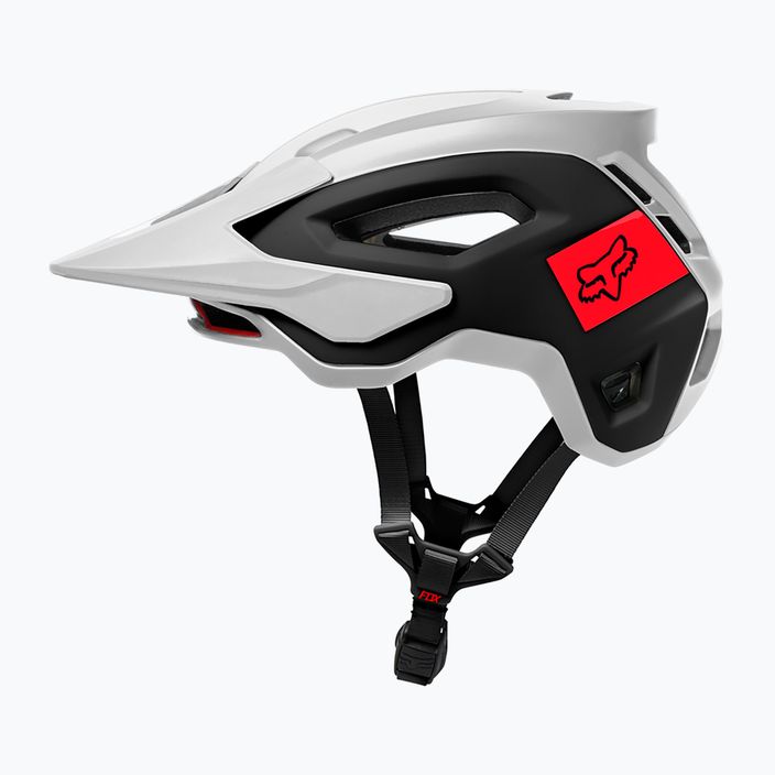 Fox Racing Speedframe Pro Blocked bike helmet black and white 29414_058 11