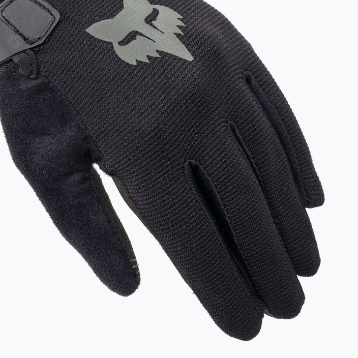 Fox Racing Ranger Jr children's cycling gloves black 4