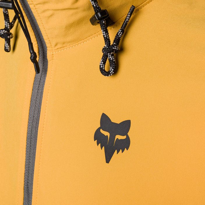 Men's cycling jacket Fox Racing Ranger Wind Pullover yellow-grey 31038_496 3