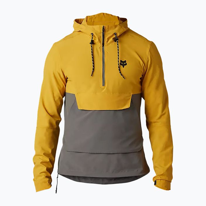 Men's cycling jacket Fox Racing Ranger Wind Pullover yellow-grey 31038_496 5