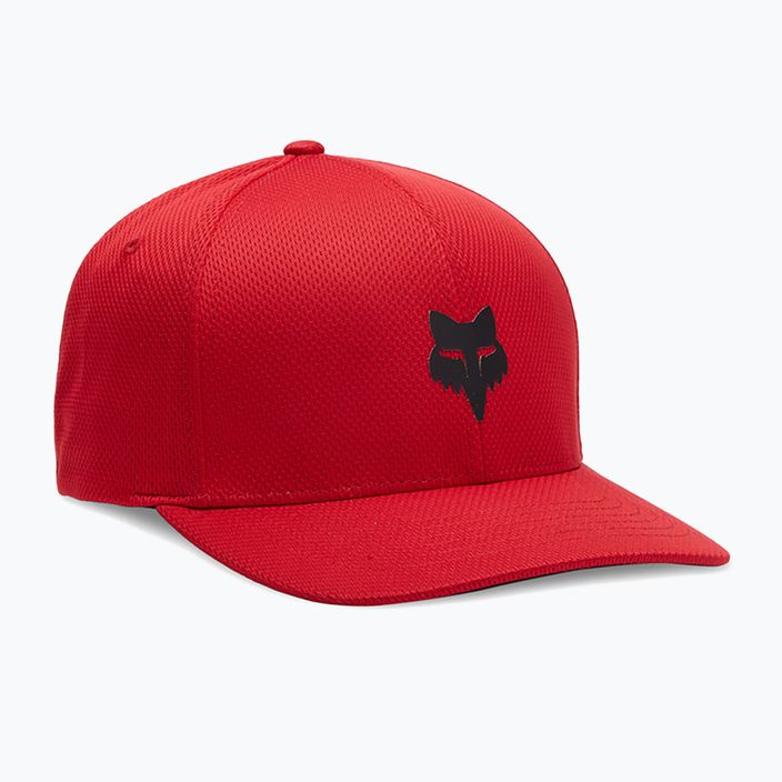 Men's Fox Racing Fox Head Tech Flexfit Hat flame red