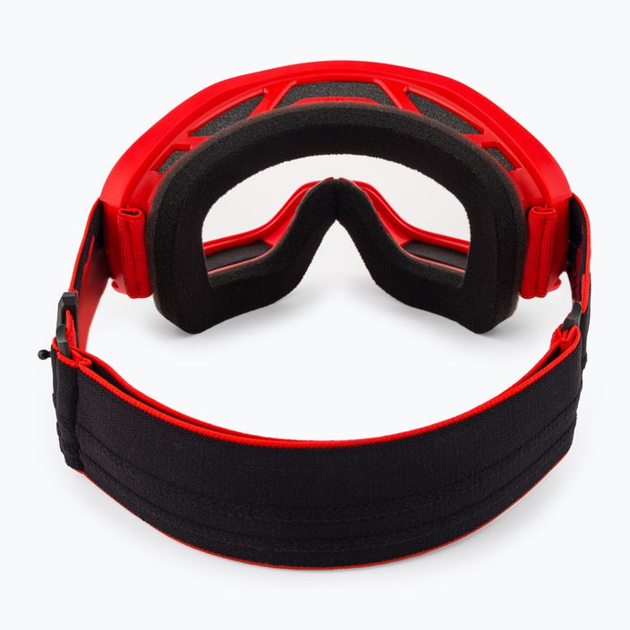 Fox Racing Main Core fluorescent red cycling goggles 3