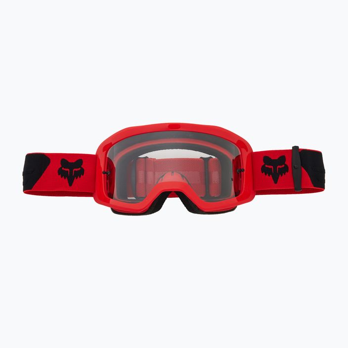 Fox Racing Main Core fluorescent red cycling goggles 5