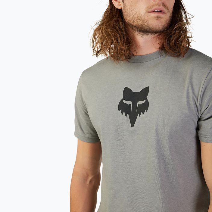 Fox Racing men's t-shirt Fox Head heather graphite 4