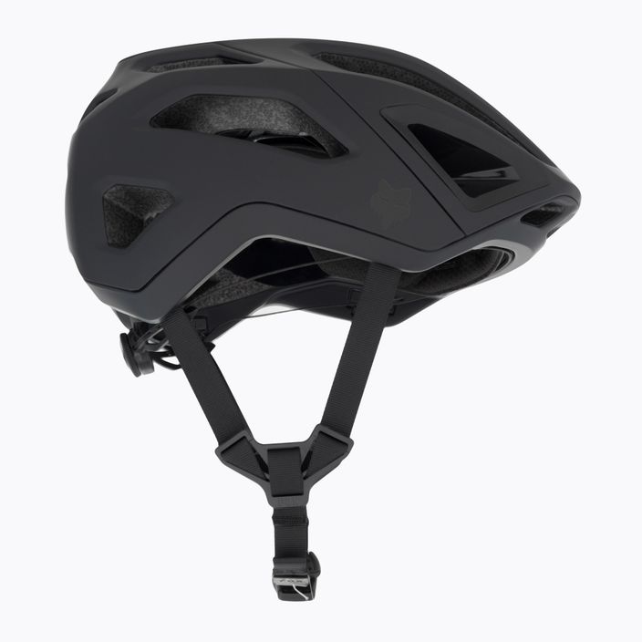Fox Racing Crossframe Pro matte black bicycle helmet 4