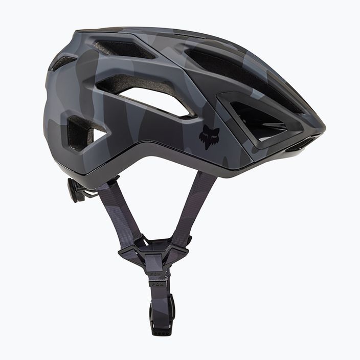 Fox Racing Crossframe Pro matte black bicycle helmet 7