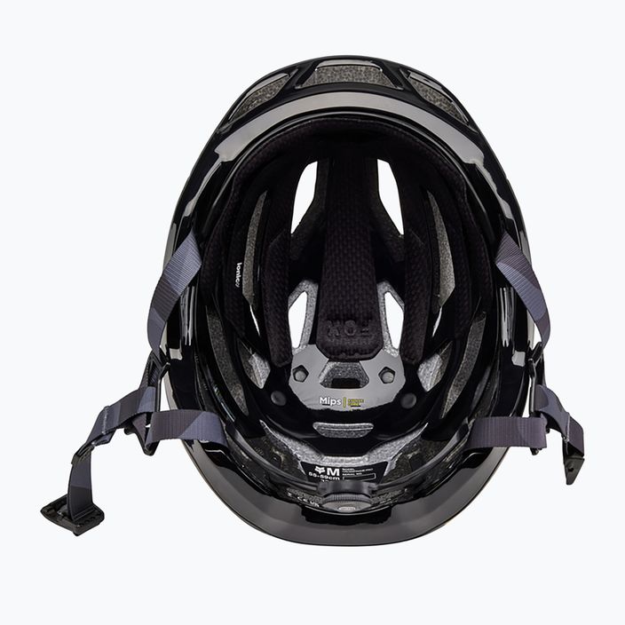 Fox Racing Crossframe Pro matte black bicycle helmet 9