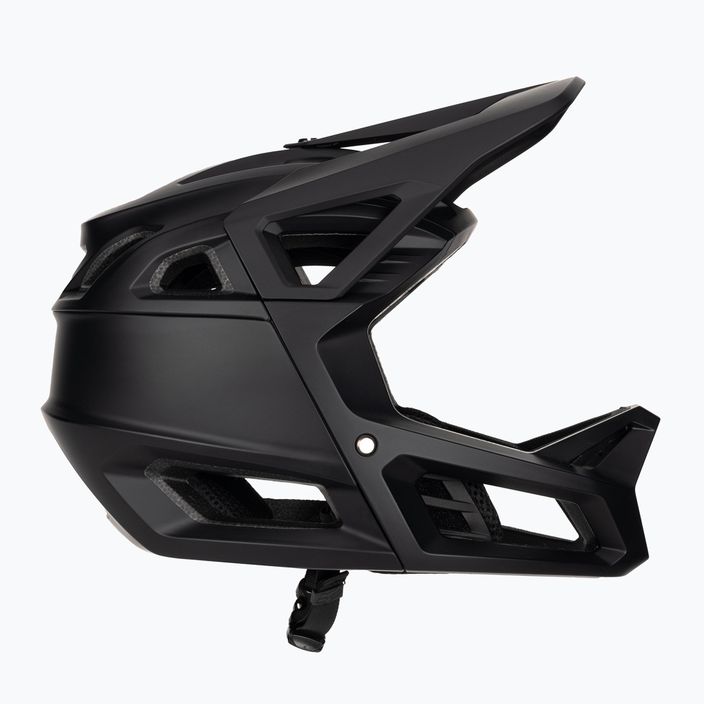 Fox Racing Proframe Jr matte black children's bike helmet 4