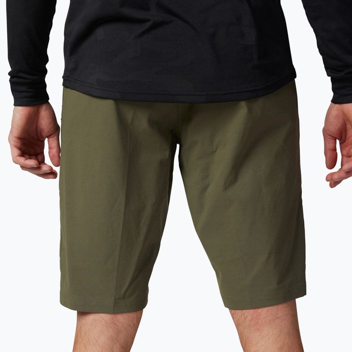 Fox Racing Ranger 2024 olive green men's cycling shorts 2