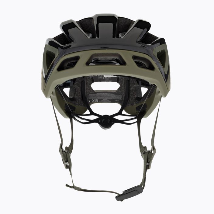 Fox Racing Crossframe Pro Ashr olive green bicycle helmet 2