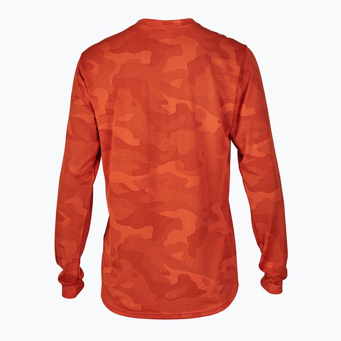 Men's cycling longsleeve Fox Racing Ranger Tru Dri atomic orange 2