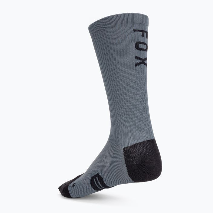 Fox Racing 8 Ranger graphite cycling socks 2