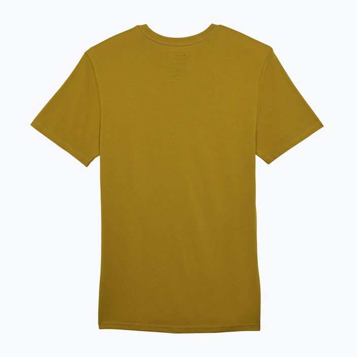 Men's Fox Racing Fox Head mustard t-shirt 2