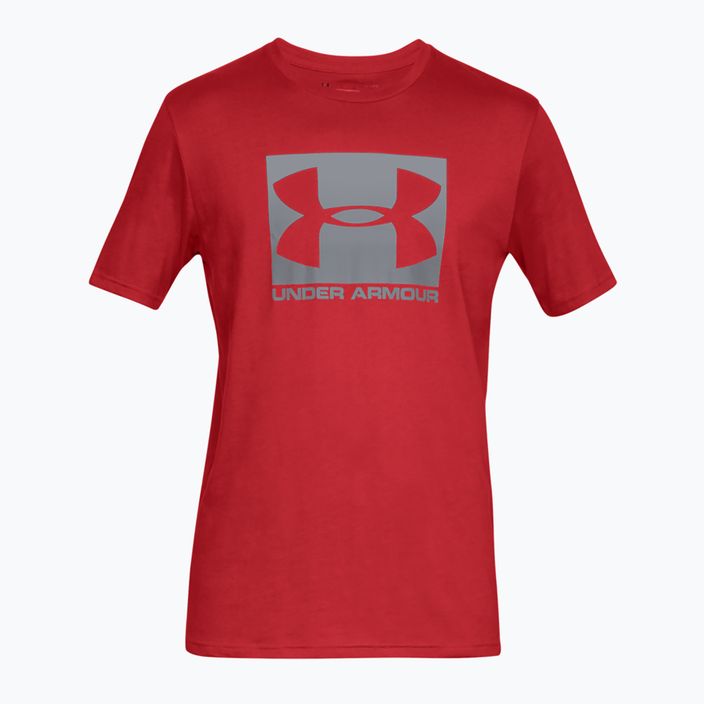 Men's Under Armour Boxed Sportstyle t-shirt red/steel 5