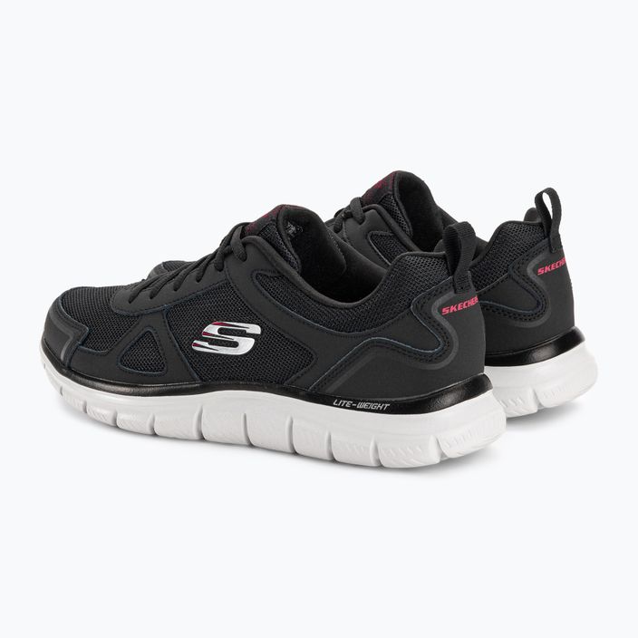 SKECHERS Track Scrolic men's training shoes black/red 3