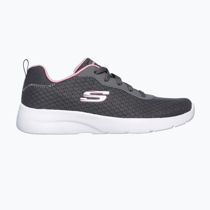 Women's training shoes SKECHERS Dynamight 2.0 Eye To Eye charcoal/coral 8