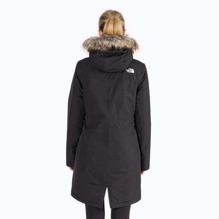 Women's winter jacket The North Face Zaneck Parka black NF0A4M8YJK31 3