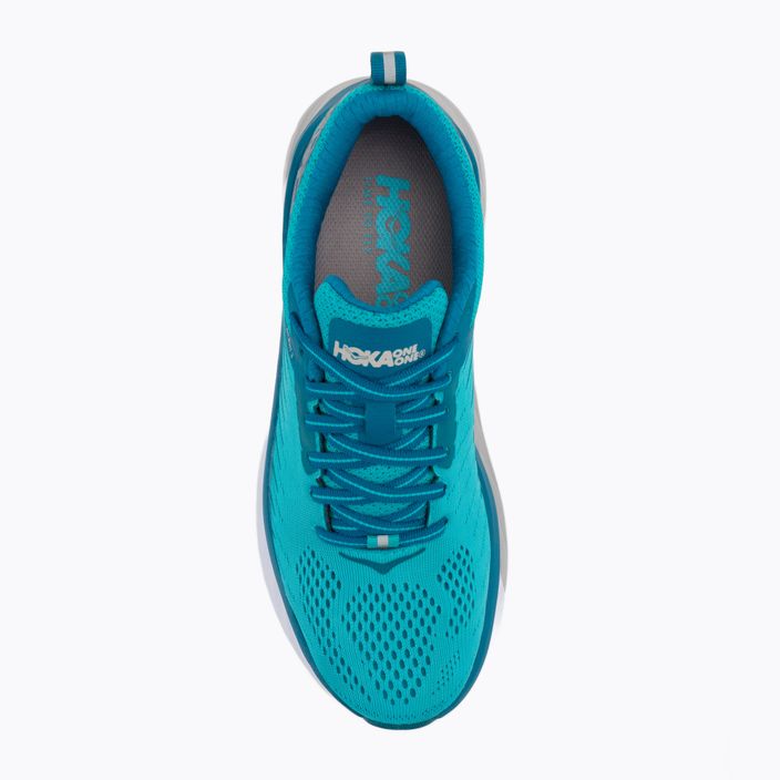 Women's running shoes HOKA Arahi 3 scuba blue/seaport 6