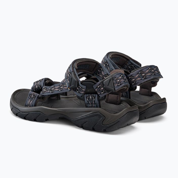 Teva Terra Fi 5 Universal men's hiking sandals black and navy blue 1102456 3
