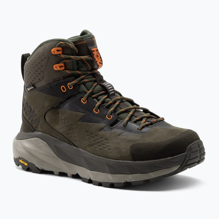 Men's trekking boots HOKA Kaha GTX green 1112030