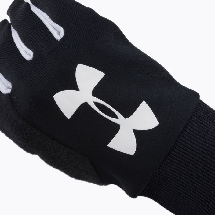 Under Armour Field Player'S 2.0 men's football gloves black and white 1328183-001 4