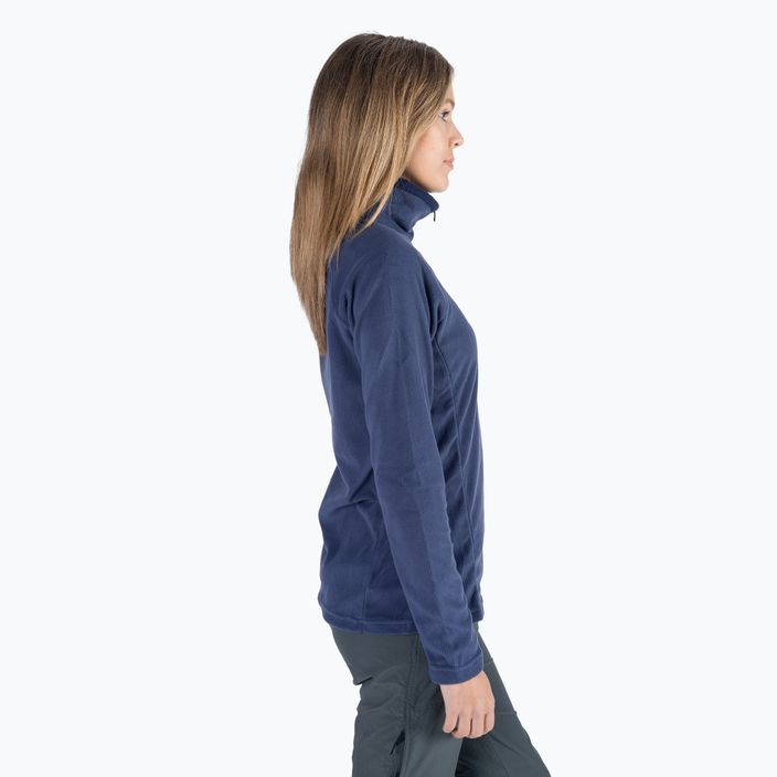 Columbia Glacial IV women's fleece sweatshirt navy blue 1802201 2