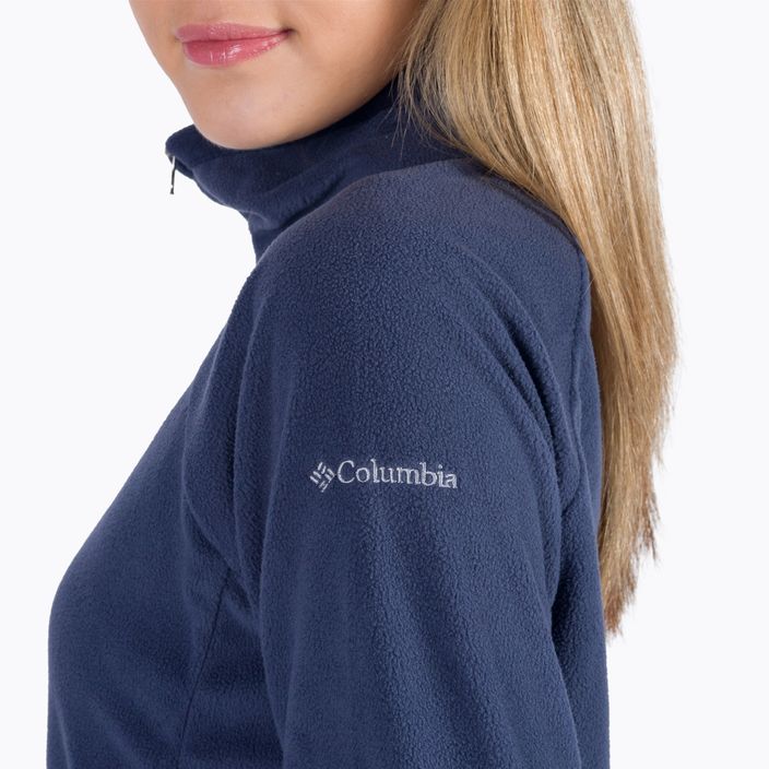 Columbia Glacial IV women's fleece sweatshirt navy blue 1802201 4
