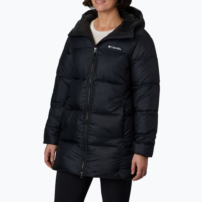 Columbia women's down jacket Puffect Mid Hooded black 1864791 4