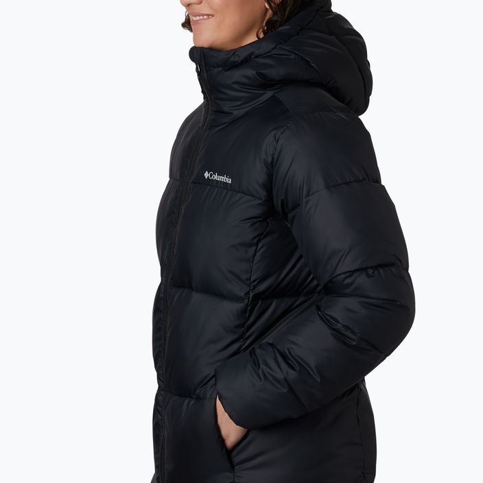 Columbia women's down jacket Puffect Mid Hooded black 1864791 5