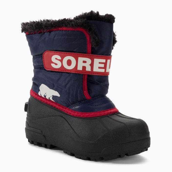 Sorel Snow Commander children's trekking boots nocturnal/sail red