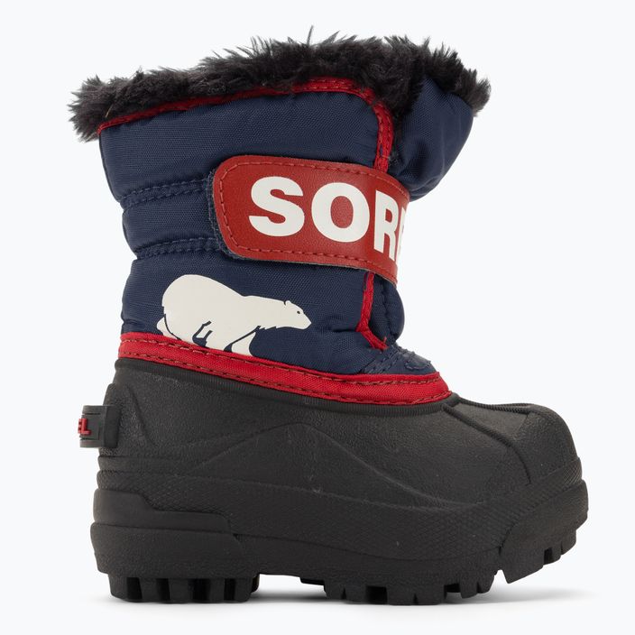 Sorel Snow Commander nocturnal/sail red children's snow boots 2