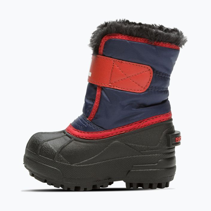 Sorel Snow Commander children's snow boots nocturnal/sail red 8