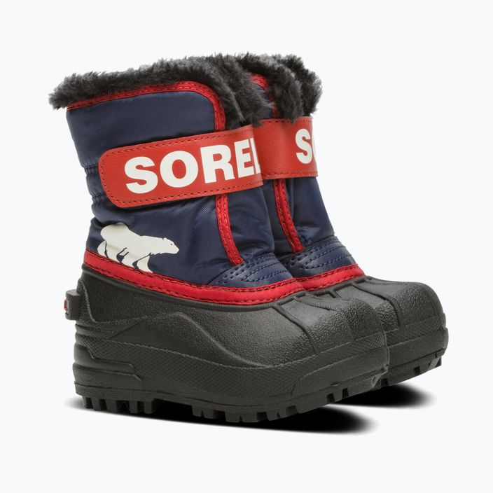 Sorel Snow Commander children's snow boots nocturnal/sail red 9