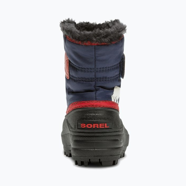 Sorel Snow Commander children's snow boots nocturnal/sail red 10