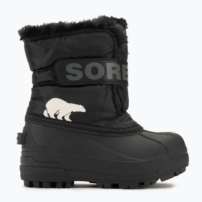 Sorel Snow Commander junior snow boots black/charcoal 2